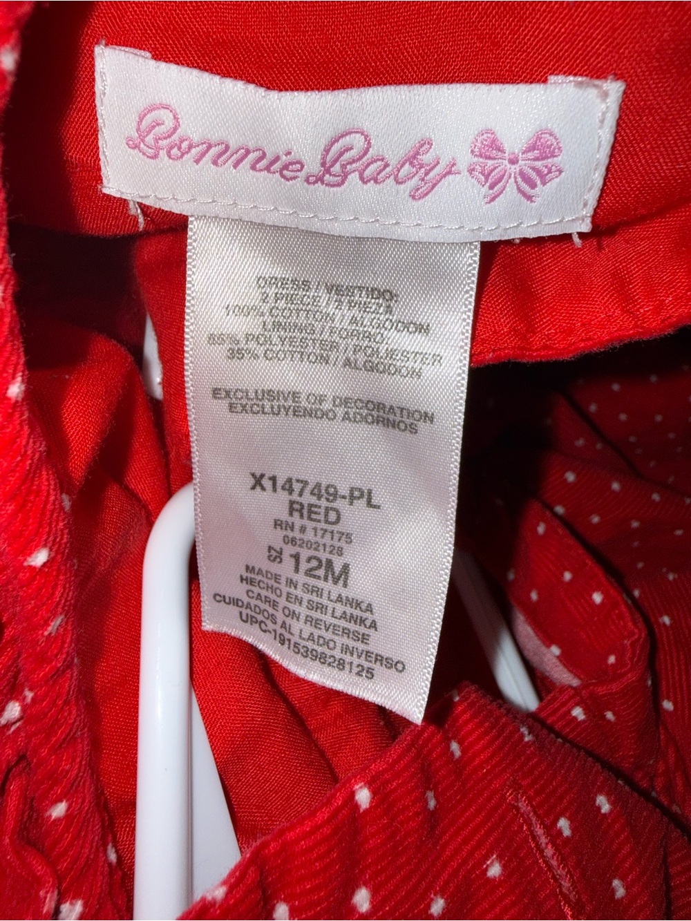 Bonnie Baby Smocked Snowflake Dress - Picture 8 of 8
